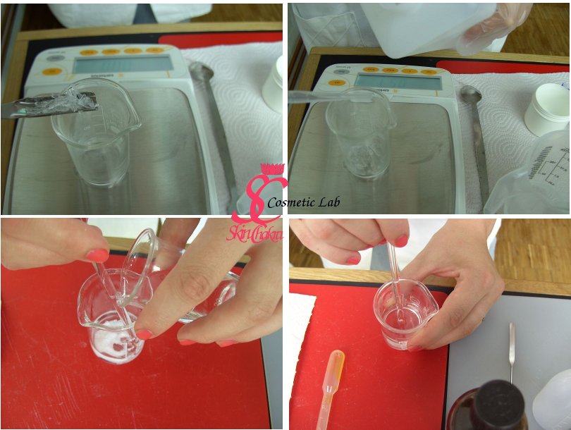 Step by step instruction for ice gel