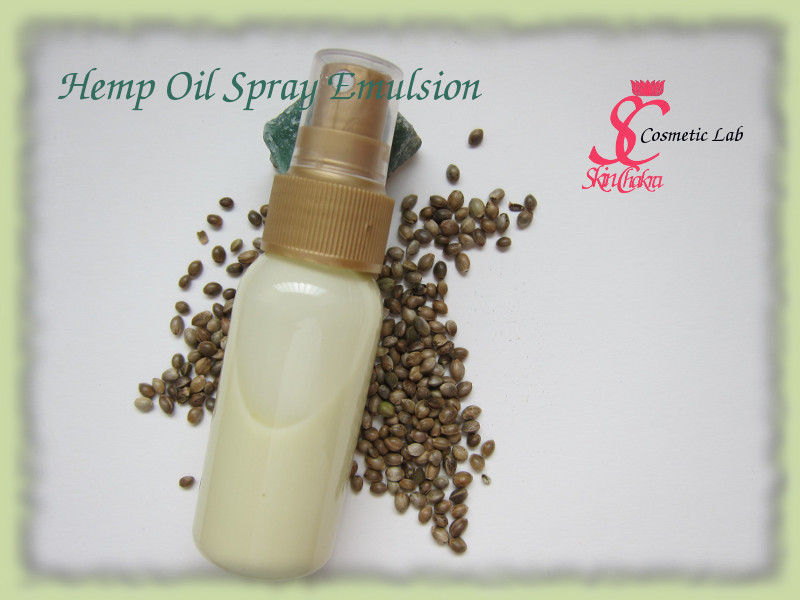 cold process hemp oil emulsion