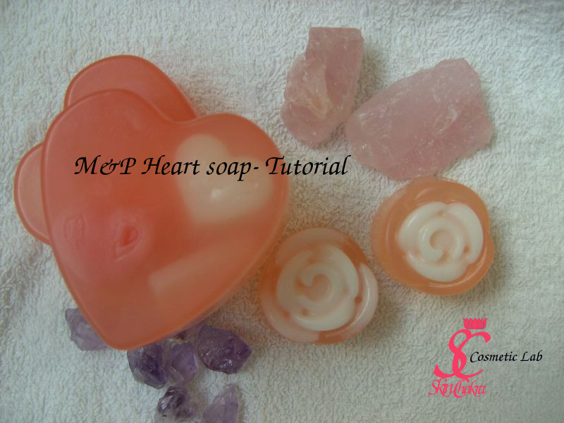 heart soap- valentine's day