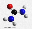 chemical structure of Urea in 3D