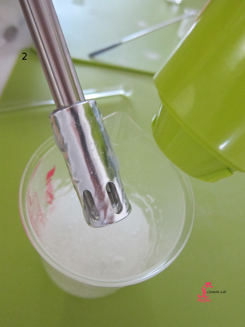 Kitchen meets cosmetic lab Part 3 Sprayable emulsions