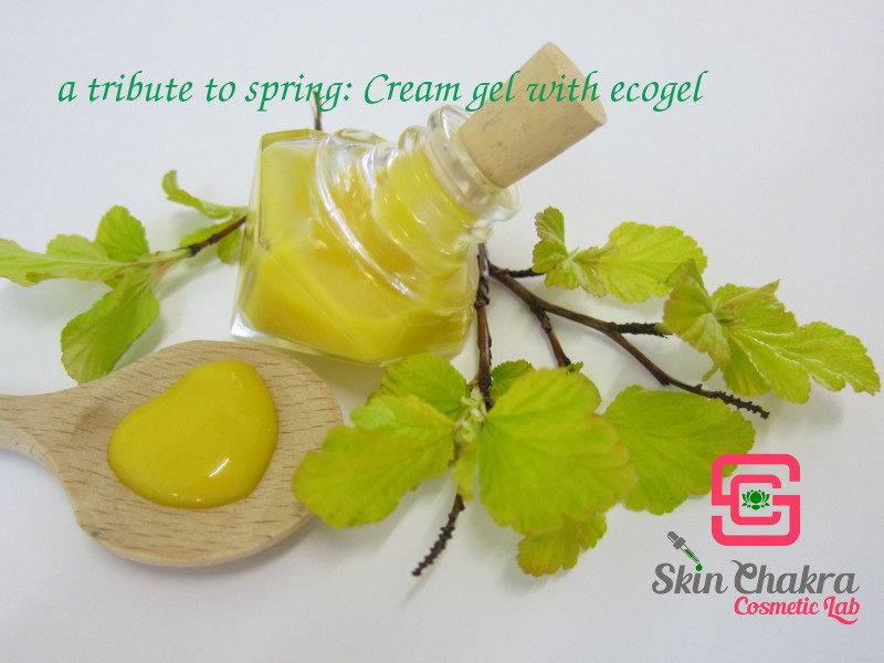light cream gel with ecogel carotenoid rich cream gel