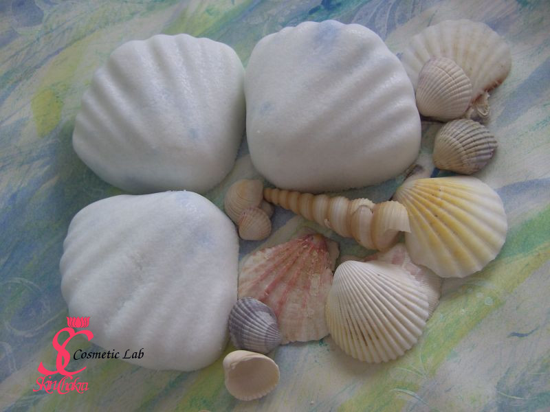 seashell bath bombs