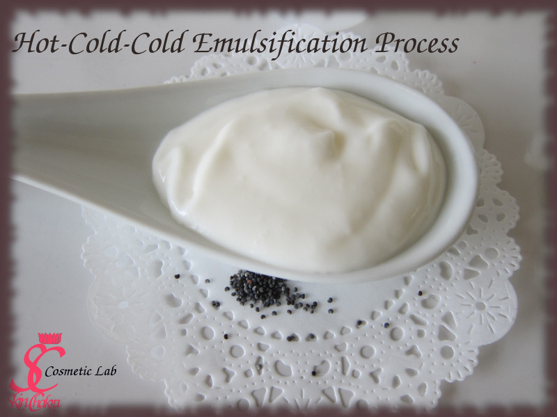 hot-cold-cold emulsification