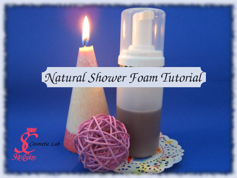 shower foam with yucca extract