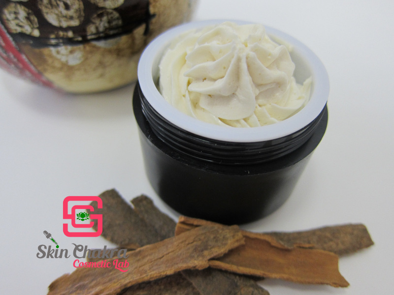 whipped body caramel with scents of the orient