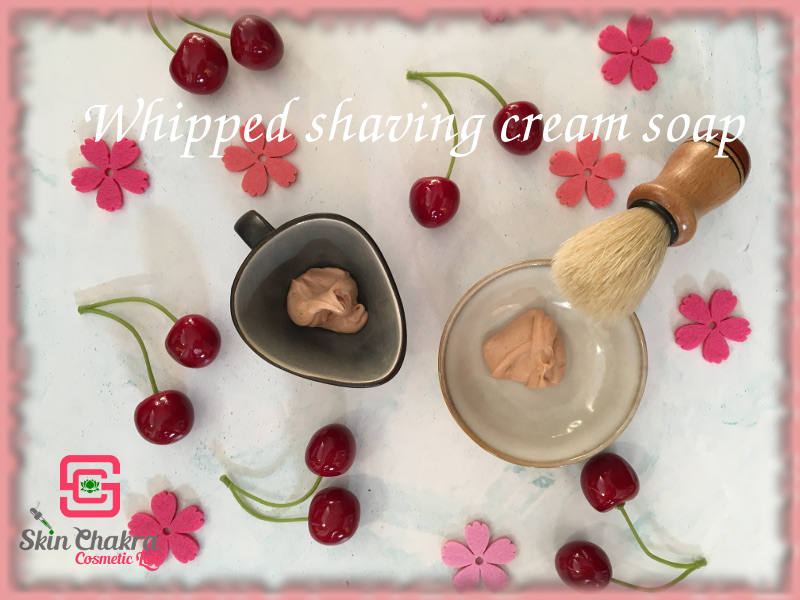 How to make a whipped shaving cream soap