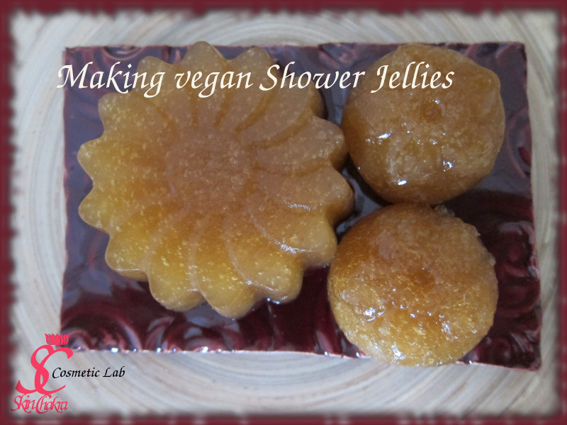 how to make shower jellies