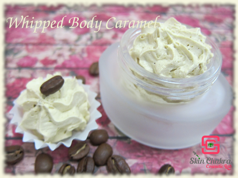 whipped caramel mousse