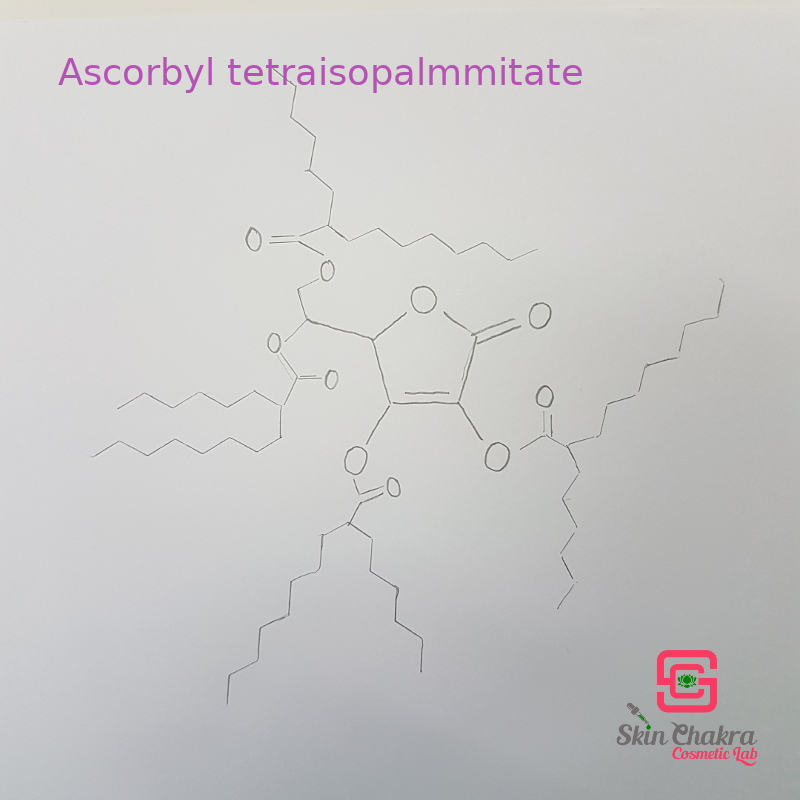 ascorbyl tetraisopalmitat molecule