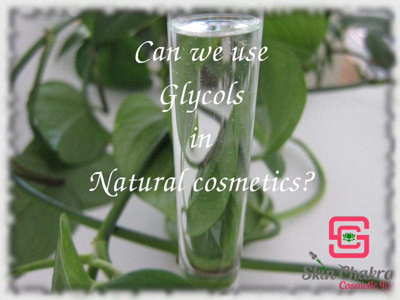 can we use glycols in natural cosmetics