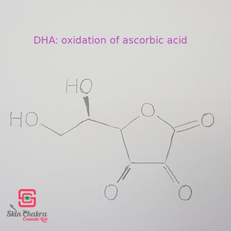 ascorbic acid oxidizes to DHA