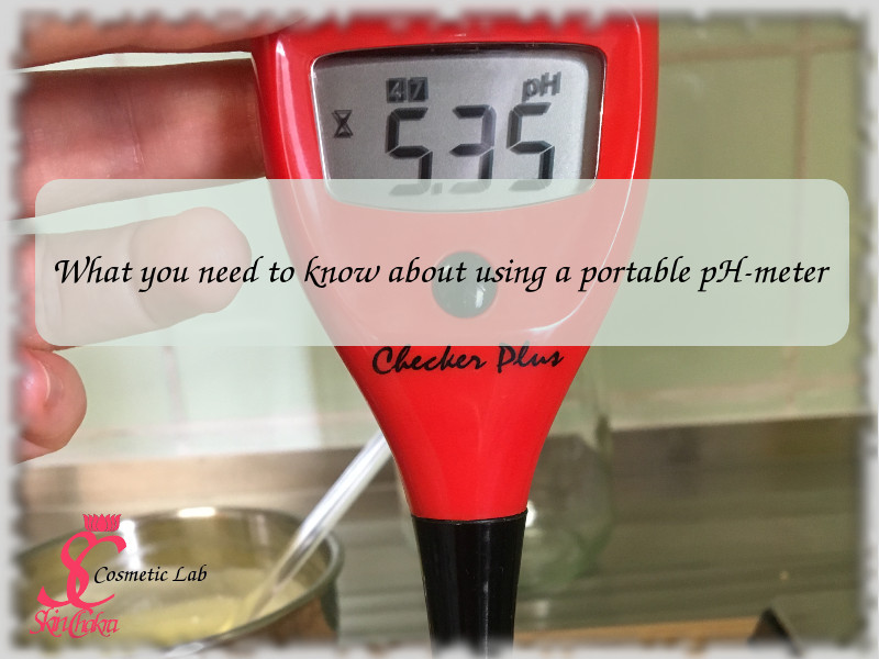 how to use a portable pH meter