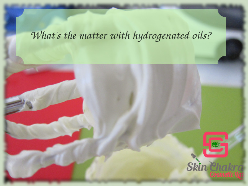can we use hydrogenated oils in natural cosmetics?