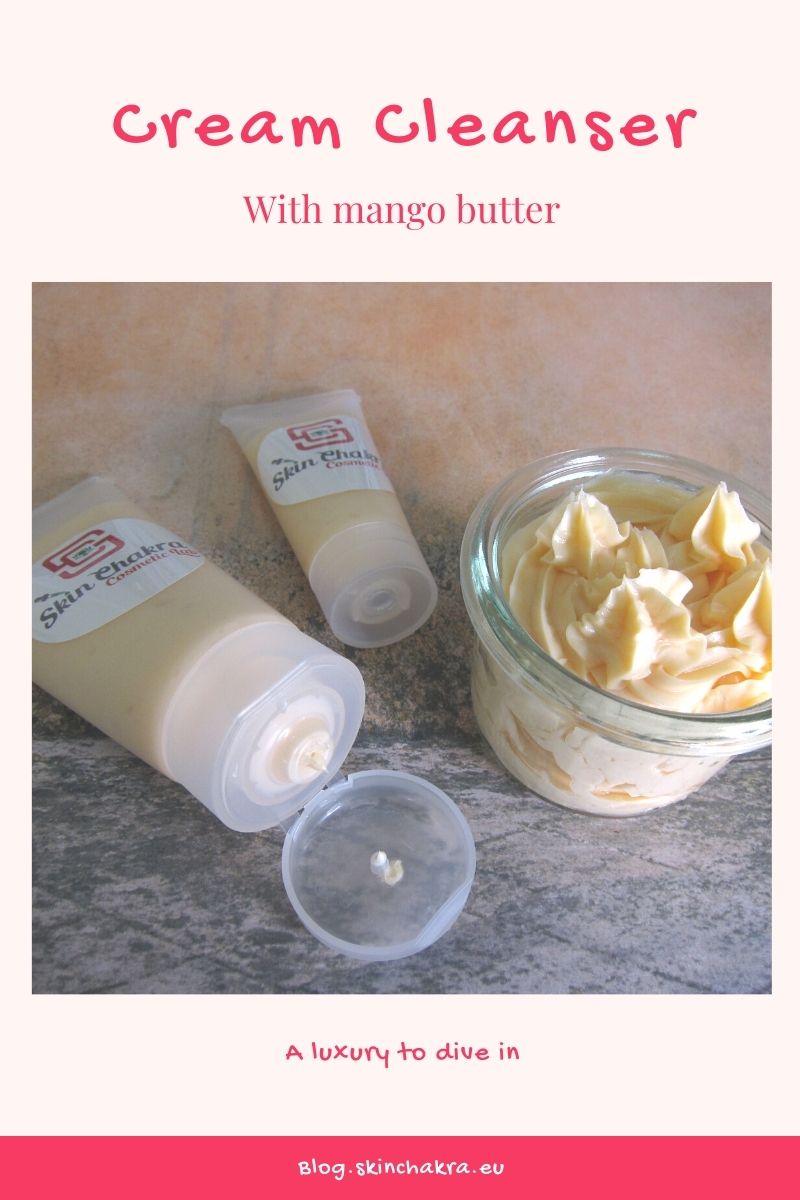 mango cream ceanser tutorial