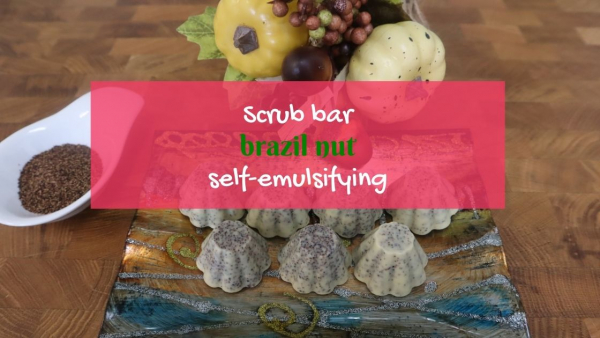 brazil nut scrub bar tutorial