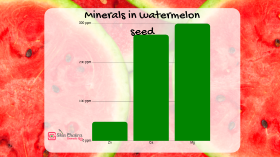 minerals in watermelon seeds